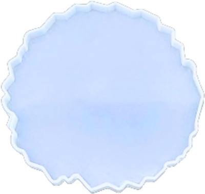 Revees Clive Round Reversible Resin Coaster Set(Pack of 1)