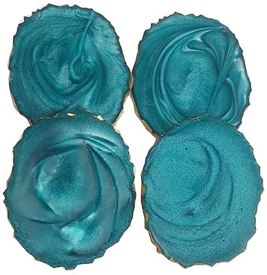 eshoppee Oval Resin Coaster Set(Pack of 4)