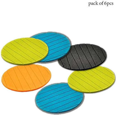 Oblivion Round Rubber Coaster Set(Pack of 6)