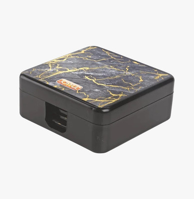 rushabh collections Square Reversible PVC Coaster Set(Pack of 6)