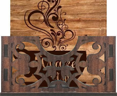 Flipkart SmartBuy Square Reversible Wood Coaster Set(Pack of 6)