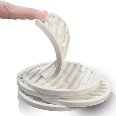My Creative Hut Round Rubber Coaster Set(Pack of 4)