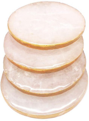 eshoppee Round Stone Coaster(Pack of 4)