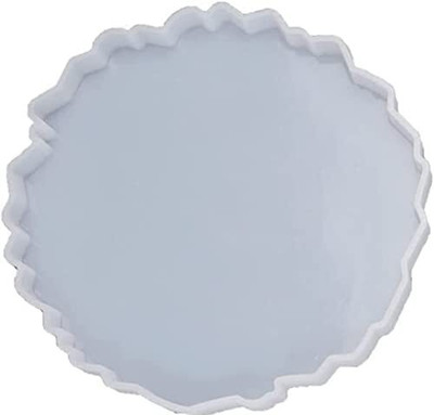 Revees Clive Round Reversible Resin Coaster Set(Pack of 1)