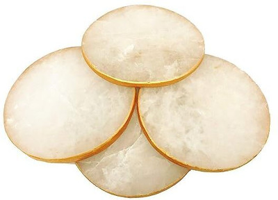 eshoppee Round Stone Coaster(Pack of 4)