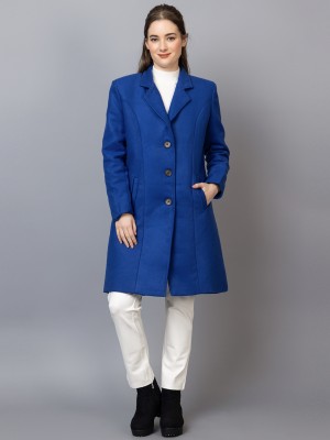 CHKOKKO Tweed Solid Coat