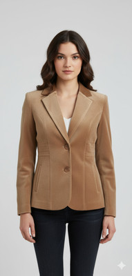 Luvyduvy velvet Self Design Coat