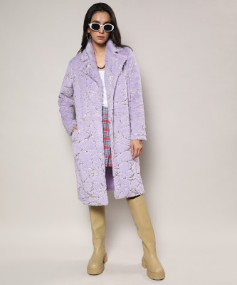 CAMPUS SUTRA Polyester Self Design Coat