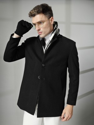 CHKOKKO Tweed Solid Coat