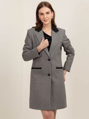 PLAGG Herringbone Solid Coat