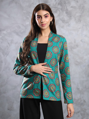 TANDUL FLEECE BLEND Printed Coat