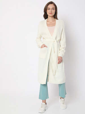 VERO MODA Acrylic Solid Coat