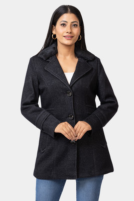 AVANGARD Polyester Self Design Coat