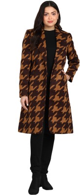 Essentiele WOOL BLEND Houndstooth Coat