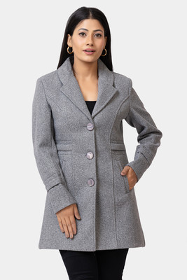 AVANGARD Polyester Self Design Coat