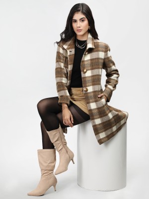 LURE URBAN Wool Checkered Coat