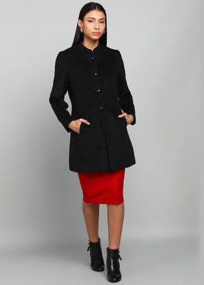 Breil By Fort Collins Knitted Tweed Solid Coat