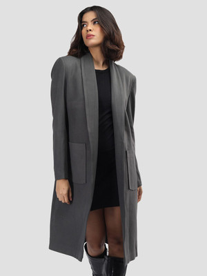 CHKOKKO Polyester Solid Coat