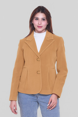 warmlay Polyester Blend with Suede/Velvet Finish Solid Coat