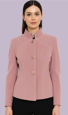 Luvyduvy Velvet Self Design Coat