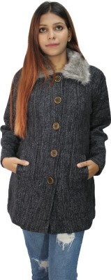 Hautemoda Wool Self Design, Solid Coat