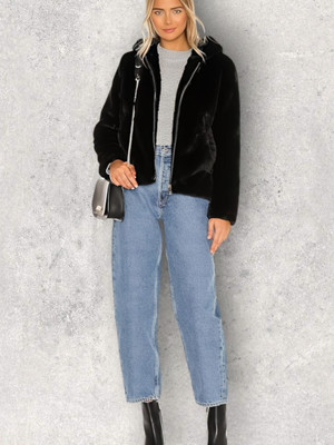 sheen ellision Full Sleeve Self Design Women Jacket