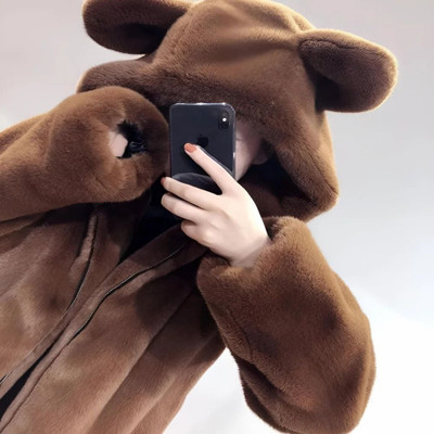 Lyla Fashion Fur Solid Coat