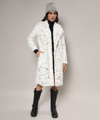 CAMPUS SUTRA Polyester Self Design Coat