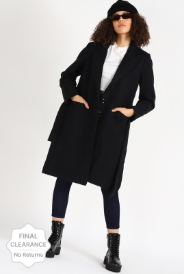 AND Cotton Blend Solid Coat