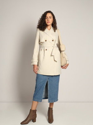 VERO MODA Polyester Solid Coat
