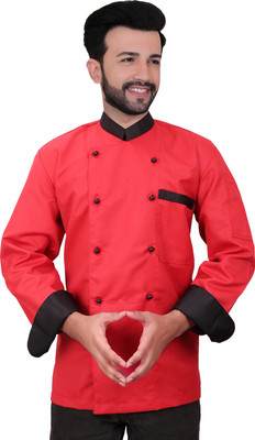 Abc Garments Cotton Blend Solid Coat