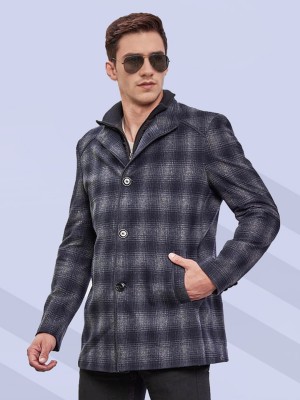 Roadster Polyester Checkered Coat