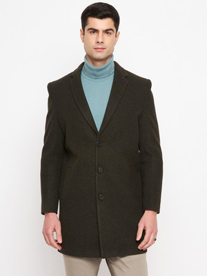 DUKE Wool Blend Solid Coat