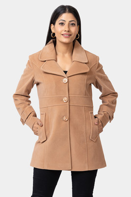 AVANGARD Polyester Self Design Coat