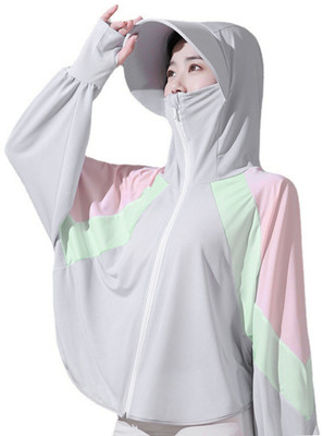 PALAY Ice silk fabric Solid Coat