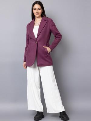 CHKOKKO Polyester Solid Coat