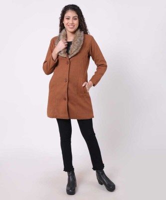 ORIEX THE ORIGINAL FASHION Tweed Fabric Solid Coat