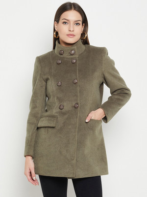 DUKE Wool Blend Solid Coat