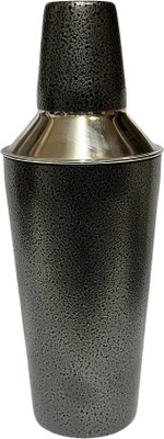 Dynore 750 ml Stainless Steel Cocktail Shaker(Black)