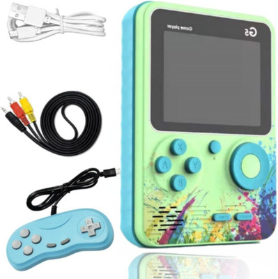 G5 Gamebox,2 Players Gamepad:Video Game for Kids, 500 in 1 Retro Special Edition(Code in the Box - for PC)