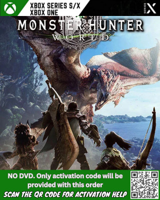 MONSTER HUNTER: WORLD Standard_Instant Mail Delivery (SCAN THE QR)(Code in the Box - for Xbox One)