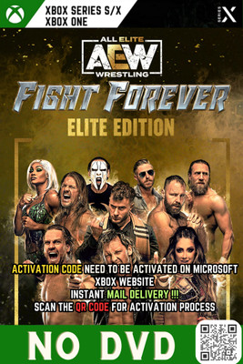 AEW: Fight Forever-Instant Mail Delivery (ONLY ACTIVATION CODE, NO CD) Ultimate Edition(Code in the Box - for Xbox One)