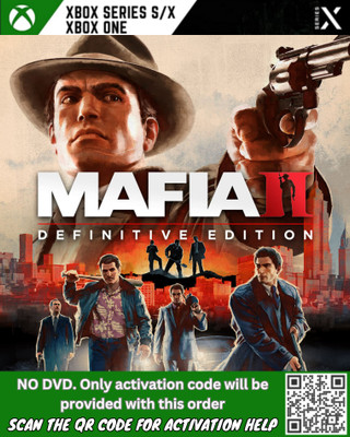 Mafia 2 Definitive_Instant Mail Delivery (SCAN THE QR) Definitive Edition(Code in the Box - for Xbox One)