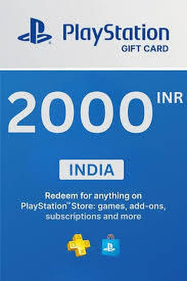 ₹2,000 PlayStation Store Gift Card India(Code in the Box - for PS4, PS3 & PS Vita)