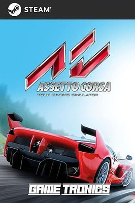 Assetto Corsa PC Steam Code (No CD/DVD)(Code in the Box - for PC)