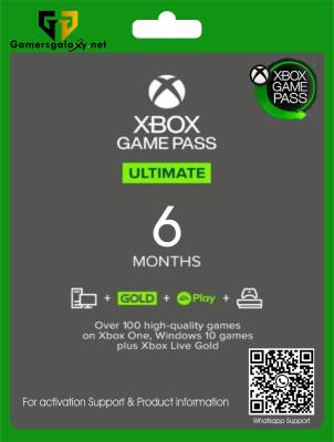 Xbox Game Pass Ultimate: 06 Month – Xbox Series X|S – Xbox One with Game  and In Game Credit