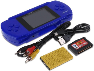 Latest PVP BLUE COLOR GAMING CONSOLE WITH 3D SOUND 1 GB with SUPER MARIO Limited Edition(Code in the Box - for PC)