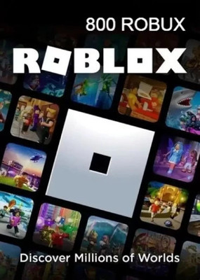 ROBLOX 800 ROBUX Gift Card with Game Add-On(Code in the Box - for PC)