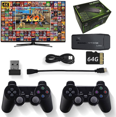 HD TV Video Game 4K Ultra Plug & Play Wireless TV Video Game for Kids 2 Player 25th Anniversary Edition(Code in the Box - for Switch)