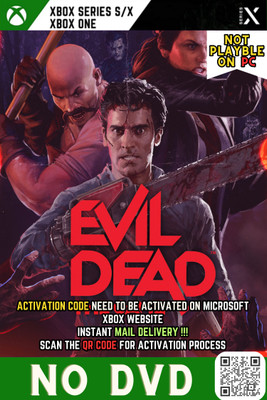 Evil Dead The Game_Instant Mail Delivery (SCAN THE QR)(Code in the Box - for Xbox One)